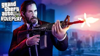 JOHN WICK HUNTS PLAYERS ON THE SERVER  GTA RP [upl. by Xenos]