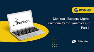 Moniroo  Timesheet Mgmt Functionality for Dynamics GP  Part 1 [upl. by Eceinert908]