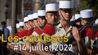 Les coulisses du 14juillet 2022 legionetrangere 2REG [upl. by Joseph]