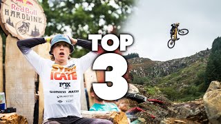 Top 3 Runs from Red Bull Hardline 2022 [upl. by Yrojram]