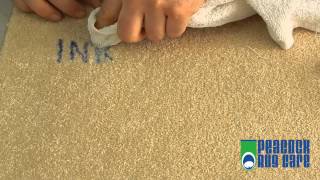 How to Remove Ink From Carpets [upl. by Nellek]