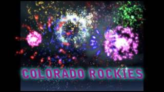 Colorado Rockies quotBaseball Songquot [upl. by Cirtap]