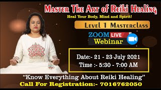 Dr Yogini Sai Reiki Healing Free Masterclass [upl. by Erastes]