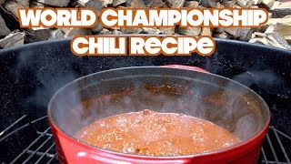 National Champion Chili Recipe 2018 [upl. by Anisamoht]