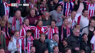 Sparta wint in eerste halve finale van Utrecht  Samenvatting FC Utrecht  Sparta Rotterdam [upl. by Drhcir]