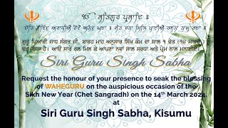 CELEBRATING SIKH NEW YEAR  13 14 MARCH 2024 [upl. by Faunie50]