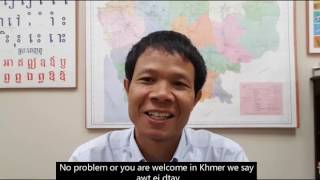 Learning Khmer language useful sentences in ASEAN languages [upl. by Prosperus]