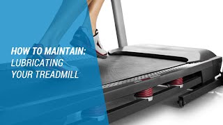 How to Maintain Lubricating Treadmills [upl. by Cassell]