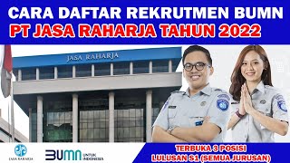 CARA LENGKAP DAFTAR REKRUTMEN BUMN PT JASA RAHARJA [upl. by Shapiro]