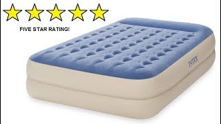 Product Review  INTEX QUEEN DURA BEAM AIRBED AIR BED AIR MATTRESS CAMPING GUEST [upl. by Ai]