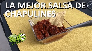 Cómo Hacer Salsa de Chapulines Casera salsacasera salsataquera cocinamexicana [upl. by Amikay]