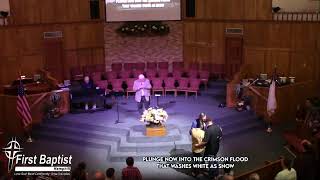 First Baptist Church Hemphill Tx Live Sunday Worship Service [upl. by Livvie405]