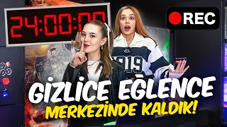 GECE EĞLENCE MERKEZİNDE KALDIK  GamzeKarta [upl. by Lovmilla421]