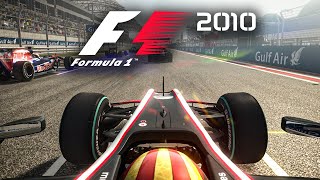 ASÍ ERA EL GLORIOSO MODO TRAYECTORIA DE F1 2010 [upl. by Anayhd]