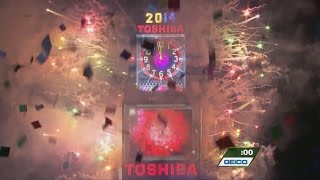 NBC 2014 New Years Eve Ball Drop New York HD 1080p [upl. by Corbie89]