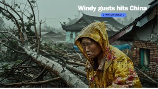 China NOW Destruction of Yibin Hurricane hits Sichuan Province [upl. by Vic831]