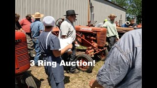 Big Auction in Halstead KS [upl. by Annaesor]