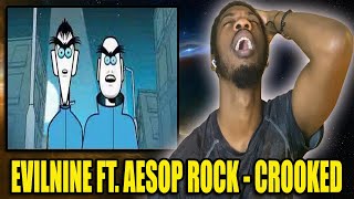 Old School HEAT  Evilnine Crooked ft Aesop Rock Music Video  Reaction [upl. by Etana]