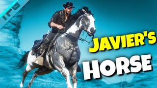 RDR2  How to Get Javiers Horse Early the Grey Overo American Paint [upl. by Frasco920]