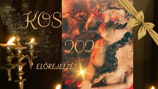 KOS ♈️  2024 ÉVES ELŐREJELZÉS 🎆🪐 [upl. by Mendelson]