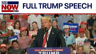 WATCH Trump FULL SPEECH in Michigan first rally since assassination attempt  LiveNOW FOX [upl. by Oek794]