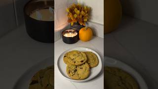 chocolate chip cookies 🍪 this is the tollhouse recipe using semi sweet chunks baking [upl. by Uoliram142]