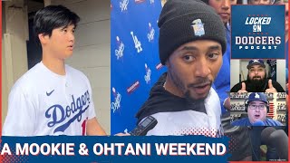 Los Angeles Dodgers DodgerFest Mookie Betts Comments  Shohei Ohtanis Mini Welcome [upl. by Neret]