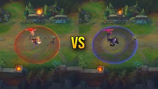 Divine God King Darius vs God King Darius  Skin Comparison  League of Legends [upl. by Toole956]