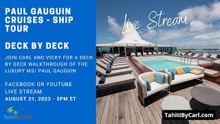 Paul Gauguin Cruise  Ship Tour  Deck by Deck with Tahiti by Carl [upl. by Redmond]