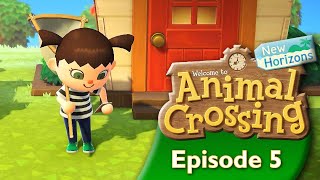 Animal Crossing New Horizons  Pixel Trees Island Episode 5  A New Home  Cute Relaxing Gameplay [upl. by Lockwood37]