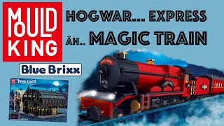 MouldKing Magic Train Ankündigung bei BlueBrixx  Bricked4You  12010 [upl. by Ahso922]