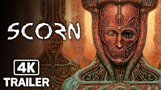 SCORN  Gameplay Trailer 4K Nouveau 2022 [upl. by Boff]