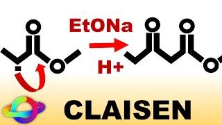 Condensation de Claisen  principe mécanisme et exemple [upl. by Notyard]