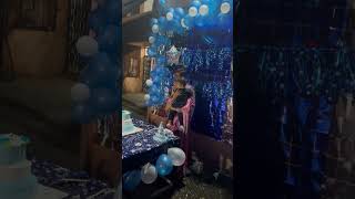 Birthday boys decorations cute decodecorated decoration preshoot [upl. by Ut]