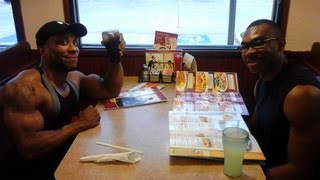 Eating At Dennys With POG Fam [upl. by Battista]