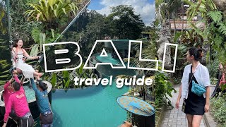 Bali Travel Guide amp Itinerary  2 Weeks in Canggu Ubud Seminyak and Nusa Dua 2024 [upl. by Campney]