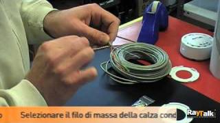 Crimpaggio Cavo FTP Schermato  RayTalk Video Tutorial [upl. by Caines681]