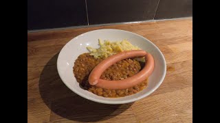 SpeedCooking Linsen mit Spätzle und Saitenwürstchen [upl. by Tigdirb]