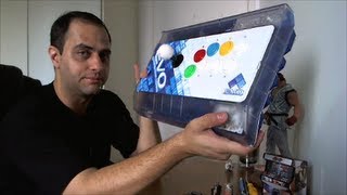 Instalação Sensor Ótico e Restritor Octogonal no Fightstick Mad Catz EVO [upl. by Magdalena825]