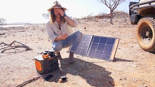 Jackery Solar Generator 1000 Pro  DESERT TEST [upl. by Cyn]