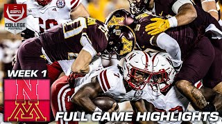 Nebraska Cornhuskers vs Minnesota Golden Gophers  Full Game Highlights [upl. by Ykroc]