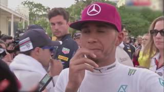 F1 2016 BakuEuropean GP  Lewis Hamiltons PostRace Interview part 7 Online Sporting [upl. by Borchers]