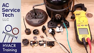 Compressor Overload Protector Testing How it Works [upl. by Eberta]