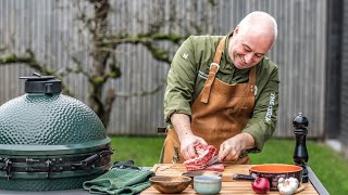 Big Green Egg Live Stream nr 3  Speciale kipburger a la chef Michel [upl. by Garwood]