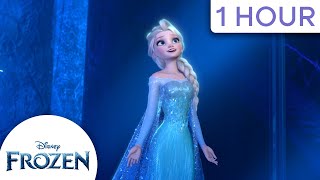 Elsas Magical Winter Wonderland  1Hour Compilation  Frozen [upl. by Noiro]