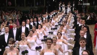 Polonaise debutants Opera Ball 2014 in Vienna [upl. by Delia172]