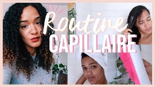 NOTRE ROUTINE CAPILLAIRE 100 NATURELLE 🌿 [upl. by Ynez]