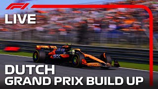 LIVE Dutch Grand Prix BuildUp and Drivers Parade [upl. by Nosnirb]