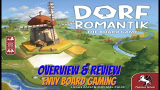 Dorfromantik Board Game Overview amp Review [upl. by Ayekel]