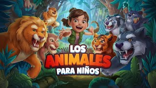 Los ANIMALES para niños 🦓🐯 Recopilación 🐬🐘 LEÓN PINGÜINO TORTUGA ABEJA JIRAFA [upl. by Madaih]